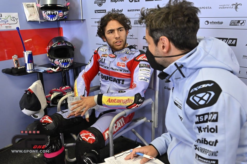 MotoGP: Bastianini: "ero troppo carico,ho sbagliato. Ma Il mondiale è ancora aperto"