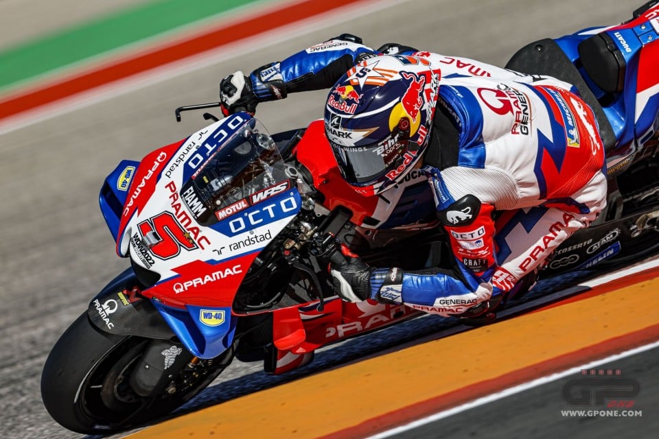 MotoGP: Zarco regala la pole alla Ducati a Portimao, brutta caduta di Bagnaia in Q1
