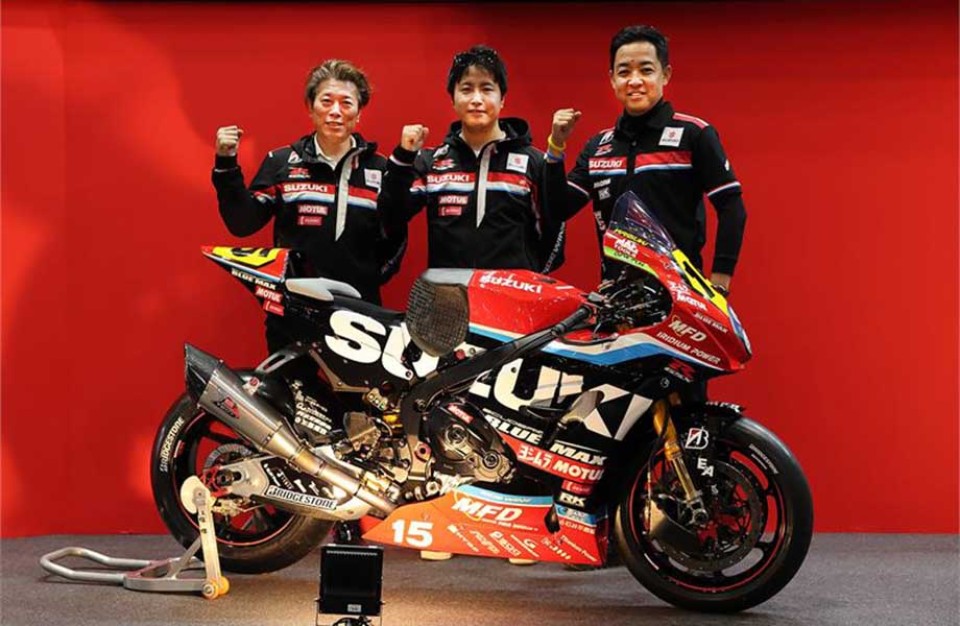 News: Yoshimura Suzuki double podium at Motegi with Kagayama team manager