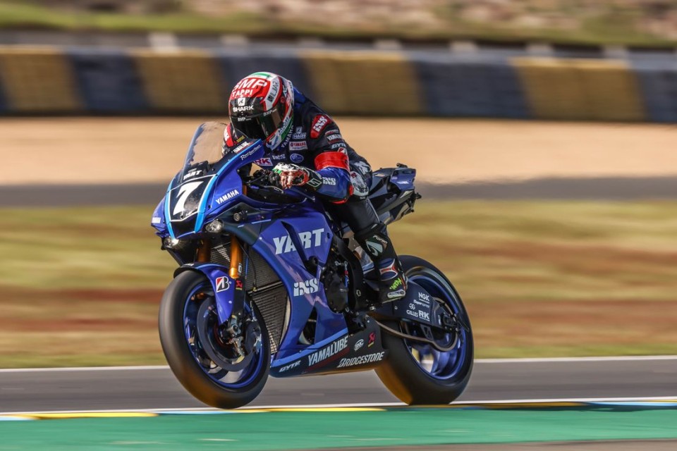 SBK: Yamaha da record: è pole alla 24 Ore di Le Mans, 5^ Ducati