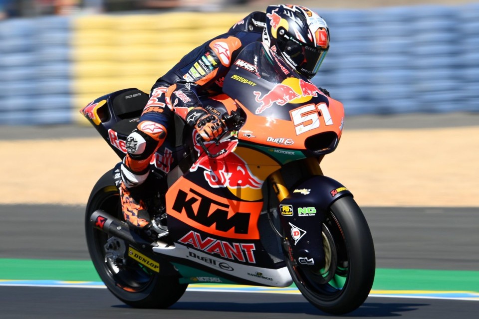 Moto2: Super Acosta nella FP3 di Le Mans, Vietti in Q1 