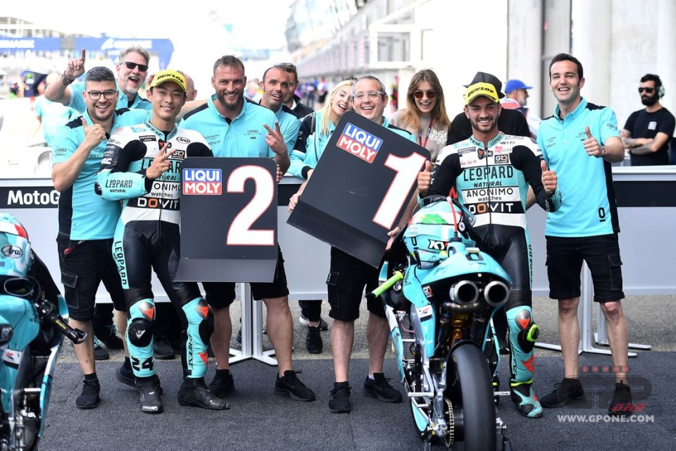 Moto3: Leopard domina le qualifiche a Le Mans: 1° Foggia e 2° Suzuki