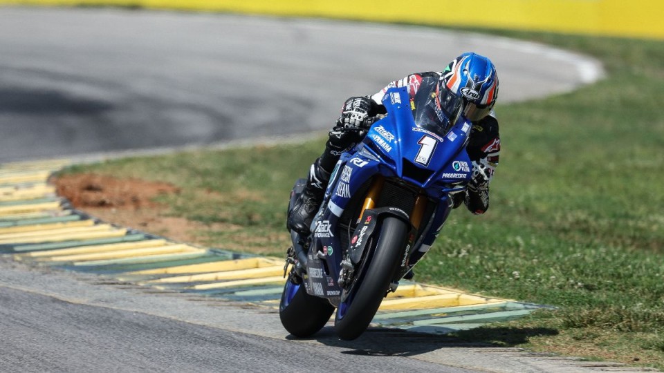 MotoAmerica: Gagne conduce la prima giornata in Virginia, Danilo Petrucci 3°