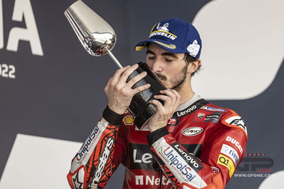 MotoGP: Bagnaia: "Più difficile gestire Quartararo che il dolore alla spalla"