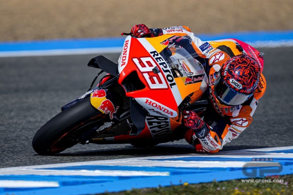 MotoGP: Marquez, Honda e i test di Jerez: prove tecniche di anteriore