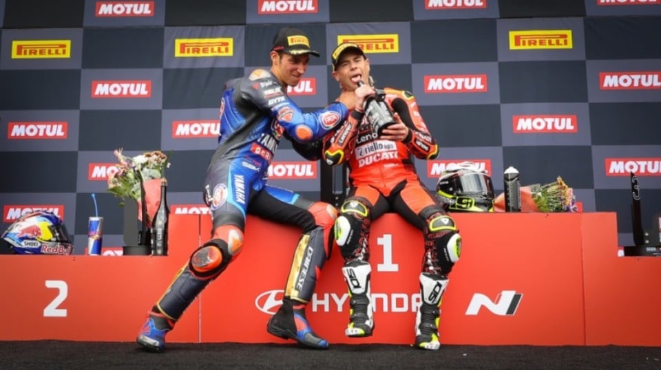 SBK: Toprak: “Mi sembrava di essere su una 600 contro Bautista e la Ducati"