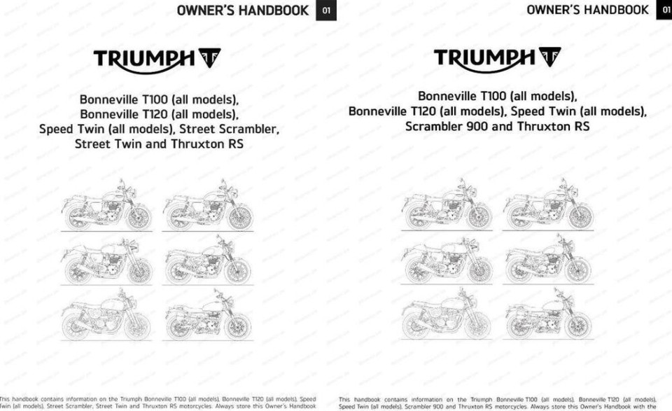 Moto - News: Triumph Speed Twin 900 e Scrambler 900? Arrivano degli indizi