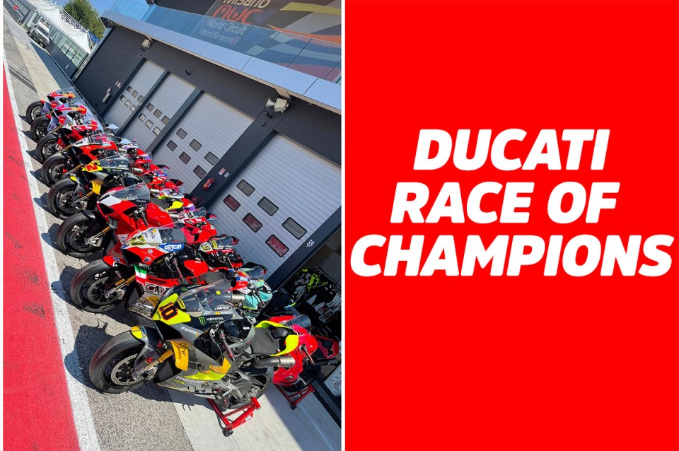 Moto - News: Ducati Race of Champions: le Panigale V4 replica MotoGP e SBK sono pronte!