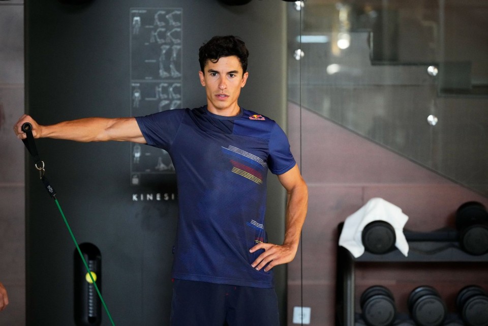 MotoGP: Marc Marquez means business now, ramping it up at the gym