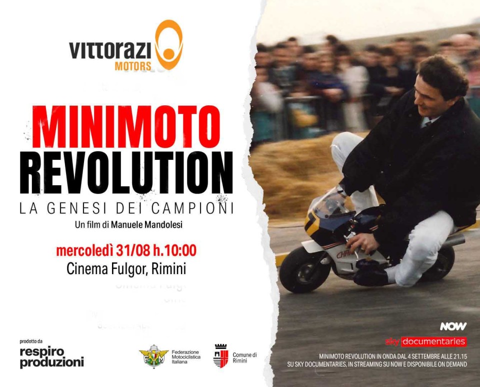 News: “Minimoto Revolution, La Genesi dei Campioni”, presso il Cinema Fulgor di Rimini