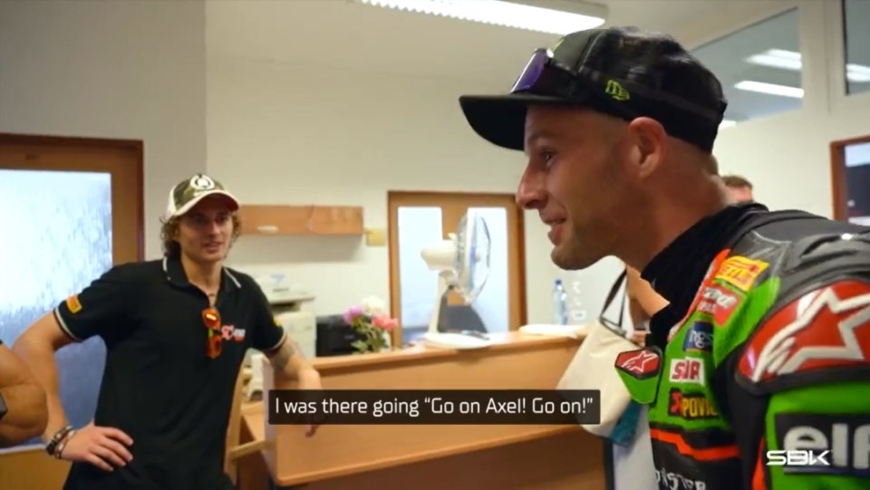 SBK: Rea a Bassani: “Tu e Rinaldi non siete amici, eh?”