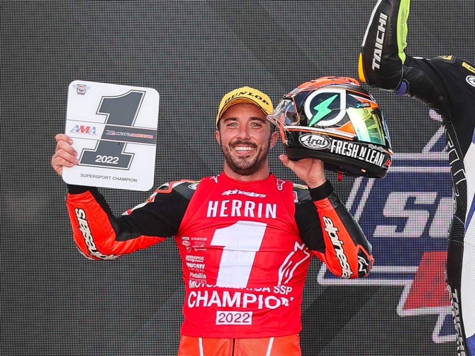 MotoAmerica: Petrucci corre da solo nel round finale: Herrin resta in Supersport