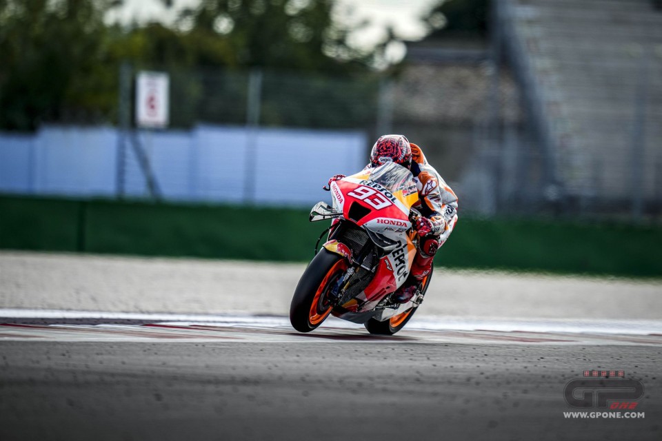 MotoGP: Marquez: "L'obiettivo ad Aragon non è lottare, ma costruire me stesso e la moto"