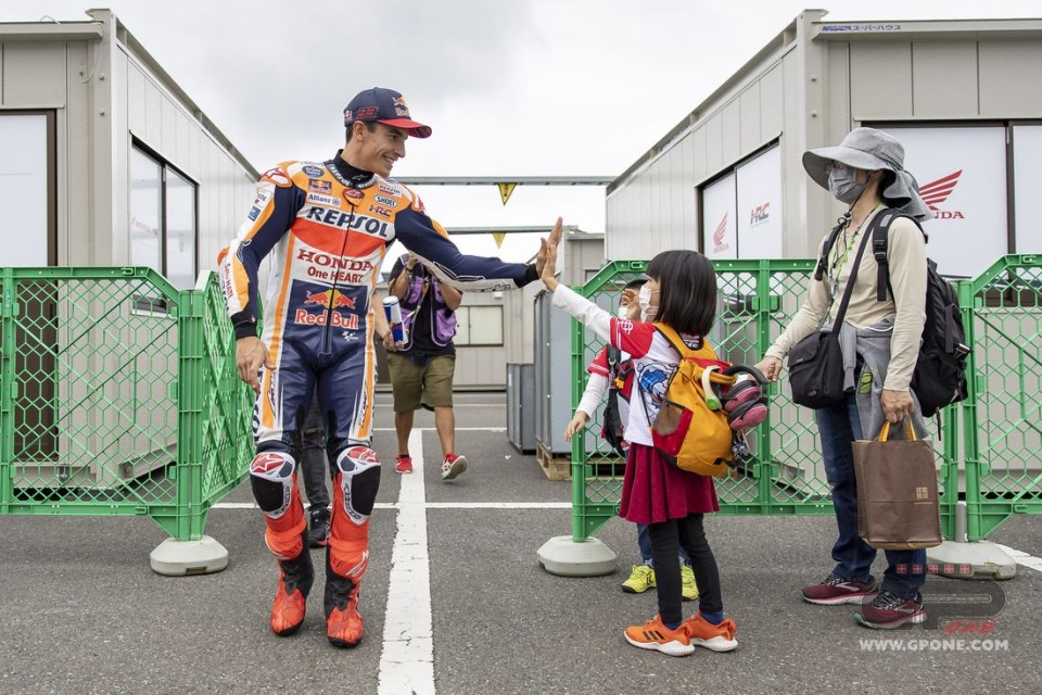 MotoGP: Marquez: "Oggi sono andato all'attacco, ma in gara non potrò farlo"
