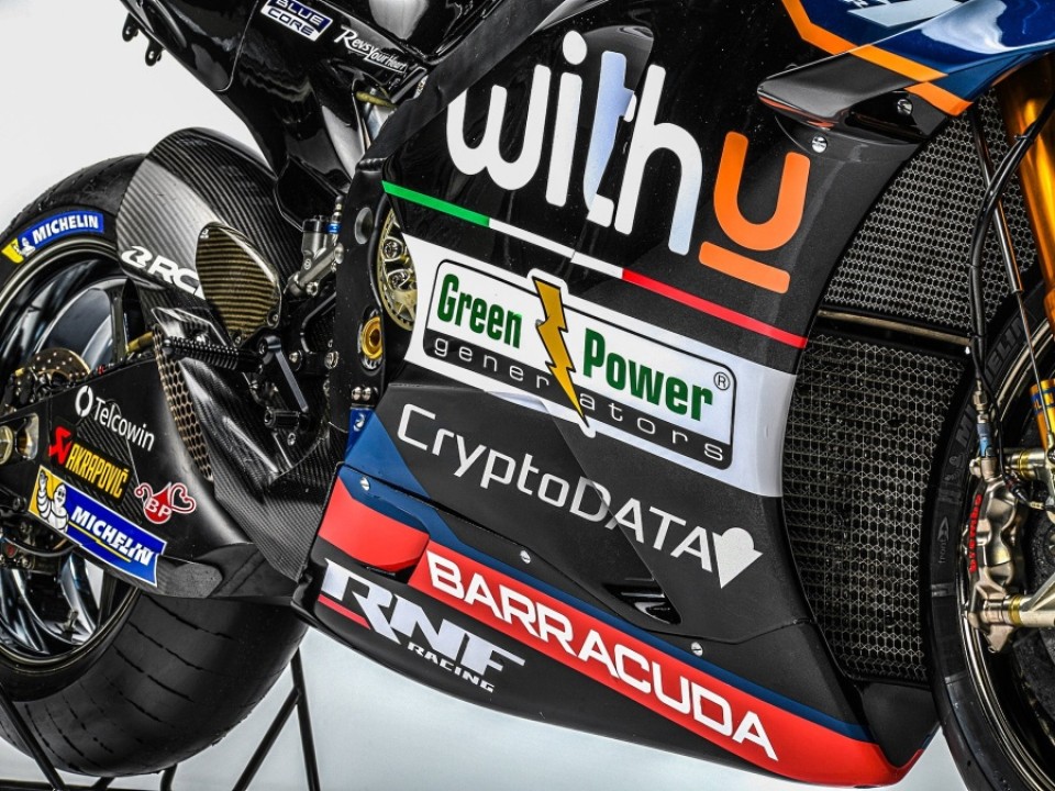MotoGP: CryptoDATA si lega al team RNF per un futuro al posto di WithU?