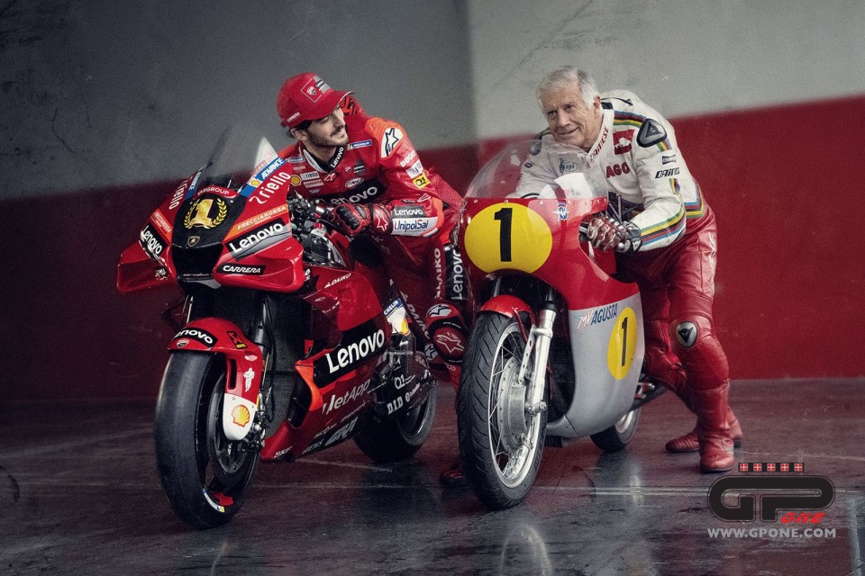 MotoGP: Agostini vs Bagnaia, MV Agusta vs Ducati: an impossible comparison