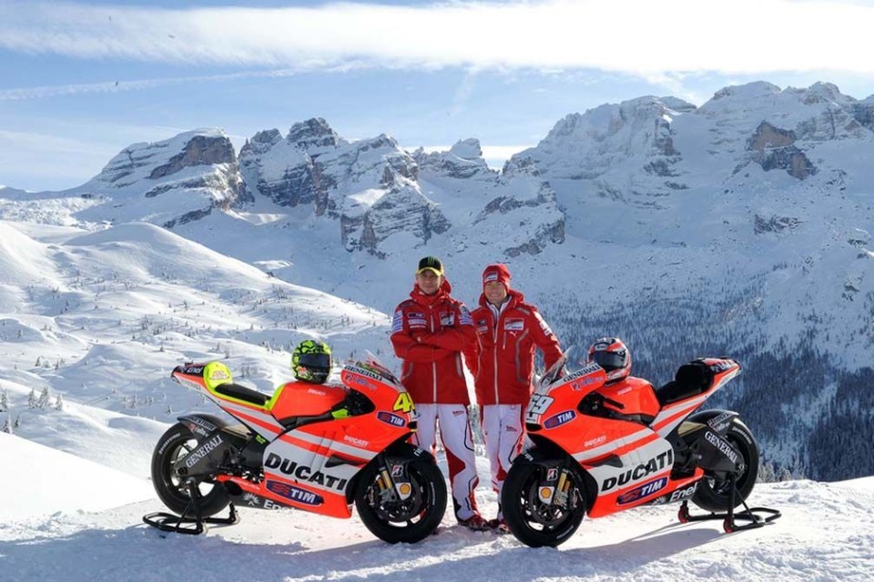 MotoGP: Torna a 'rombare' a Madonna di Campiglio il lancio del team Ducati