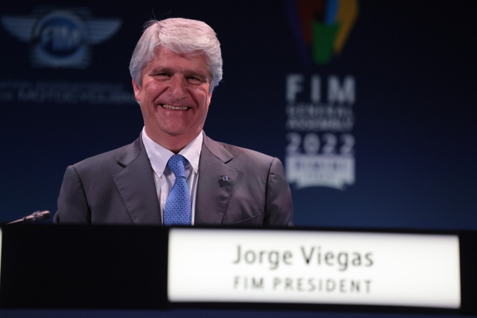 News: Jorge Viegas rieletto Presidente FIM a Rimini