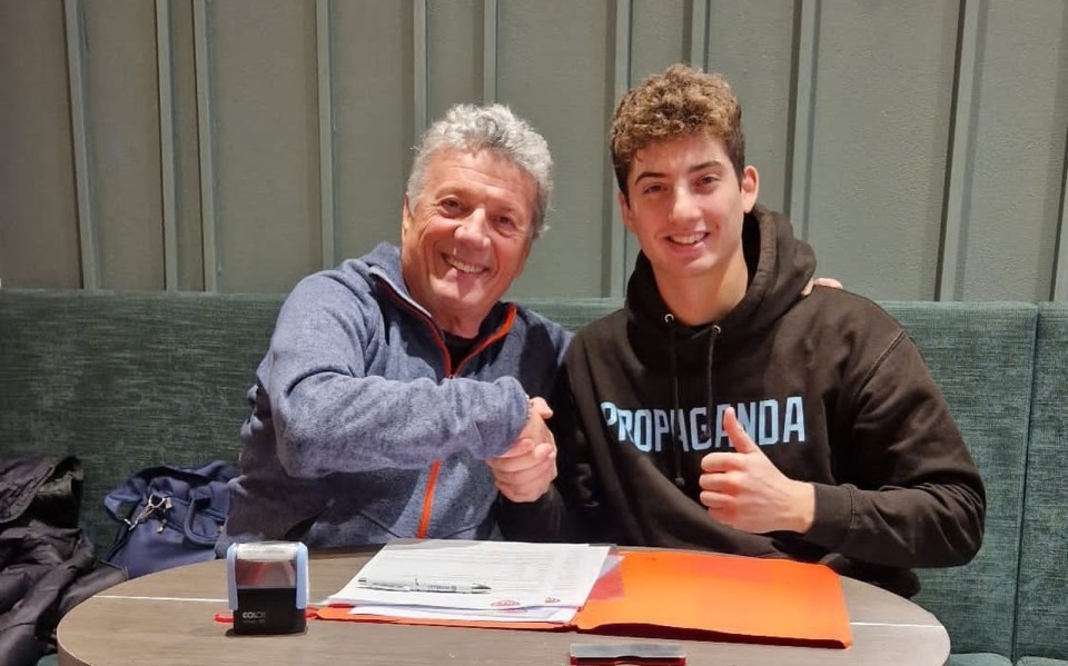 SBK: UFFICIALE: Luca Bernardi con Aprilia nel CIV Superbike 2023