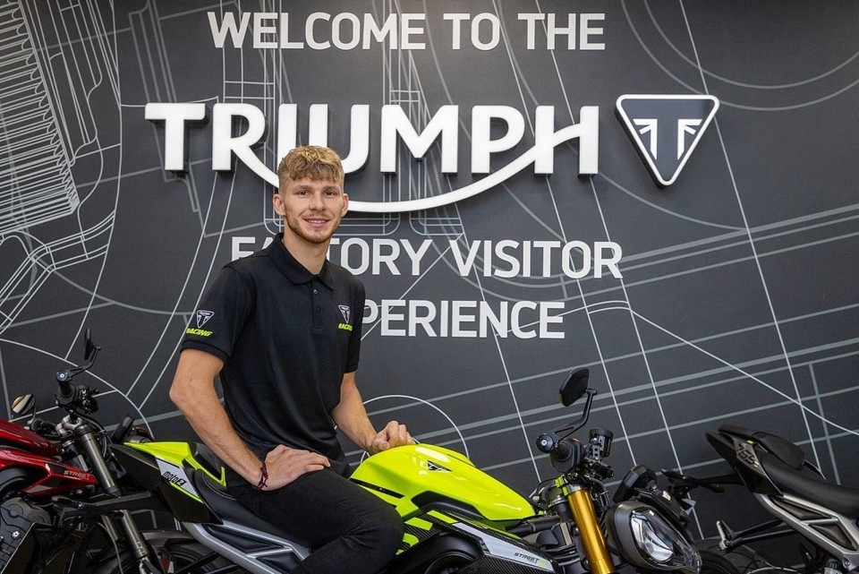 SBK: Niki Tuuli con Triumph nel Mondiale Supersport 2023