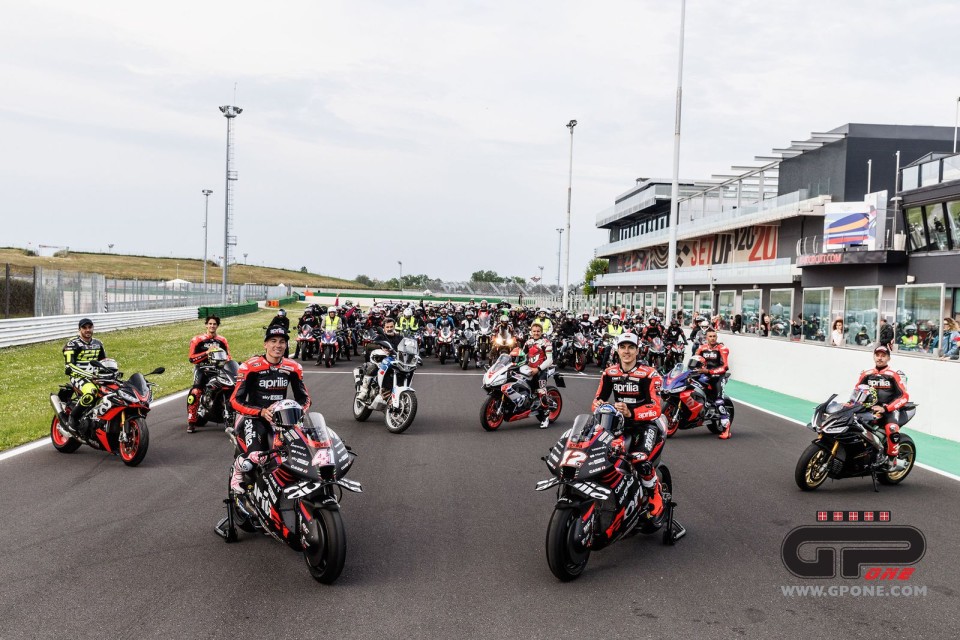 Moto - News: L'Aprilia All Stars torna a Misano il 27 maggio