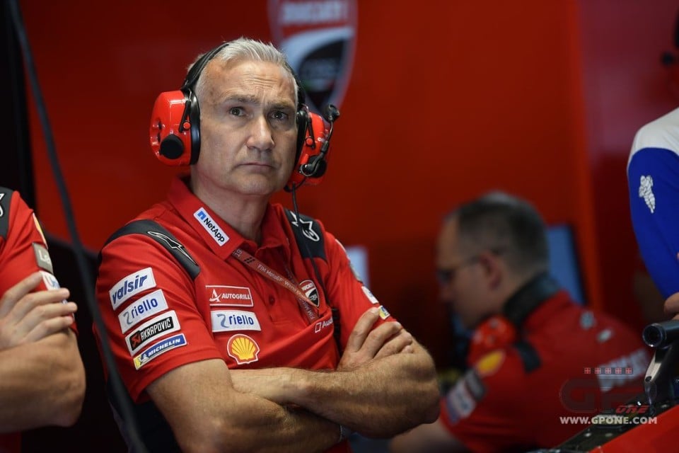 MotoGP: Tardozzi: "Gigi era preoccupato, ma ci siamo fidati dei nostri piloti""