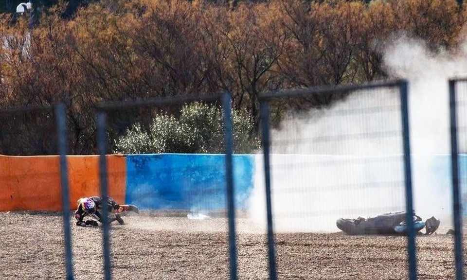 SBK: Razgatlioglu: "Pensavo di essermi rotto la gamba, mai provato un dolore simile"