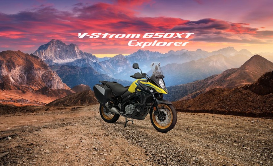 Moto - News: Suzuki V-Strom 650 Explorer 2023: un ulteriore passo verso i grandi viaggi