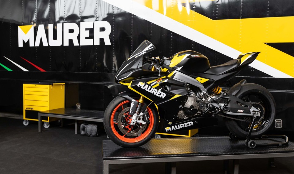 News: Novità nel Trofeo Aprilia RS 660 2023: nasce il team Maurer