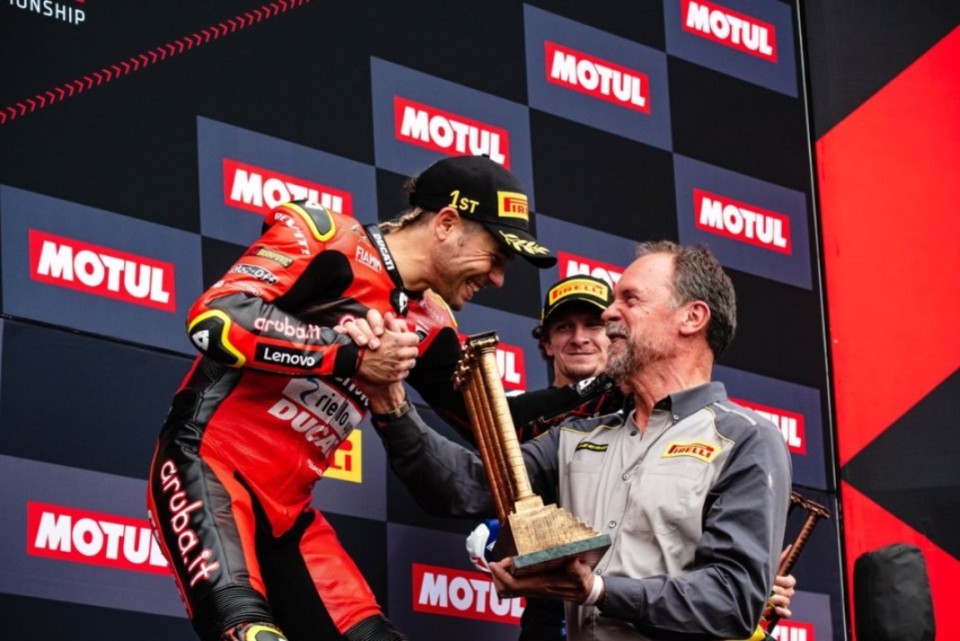 SBK: Barbier: “No to MotoGP, Pirelli develops in Superbike for series production”.