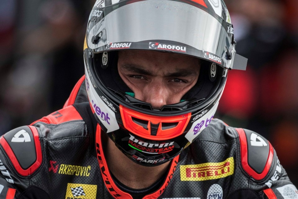 SBK: Petrucci: "My face still hurts after all the slaps received in the Superpole Race"