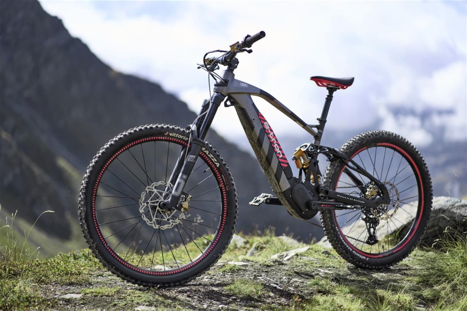 Moto - Scooter: Audi electric mountain bike: prestazioni al top per la prima e-bike dei Quattro Anelli