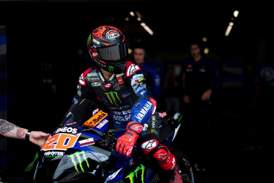 MotoGP: Quartararo: “L'ala? E' brutta, il mio meccanico sperava non funzionasse"