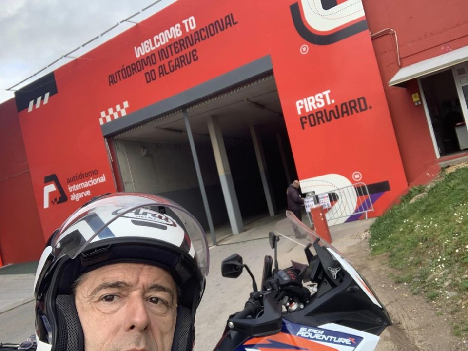 MotoGP: From the Adriatic to the Atlantic: Francesco Guidotti arrives at Portimao tests on his motorbike