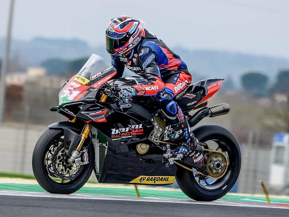 News: Misano: Pirro scalda i motori con la Ducati V4 per Portimao