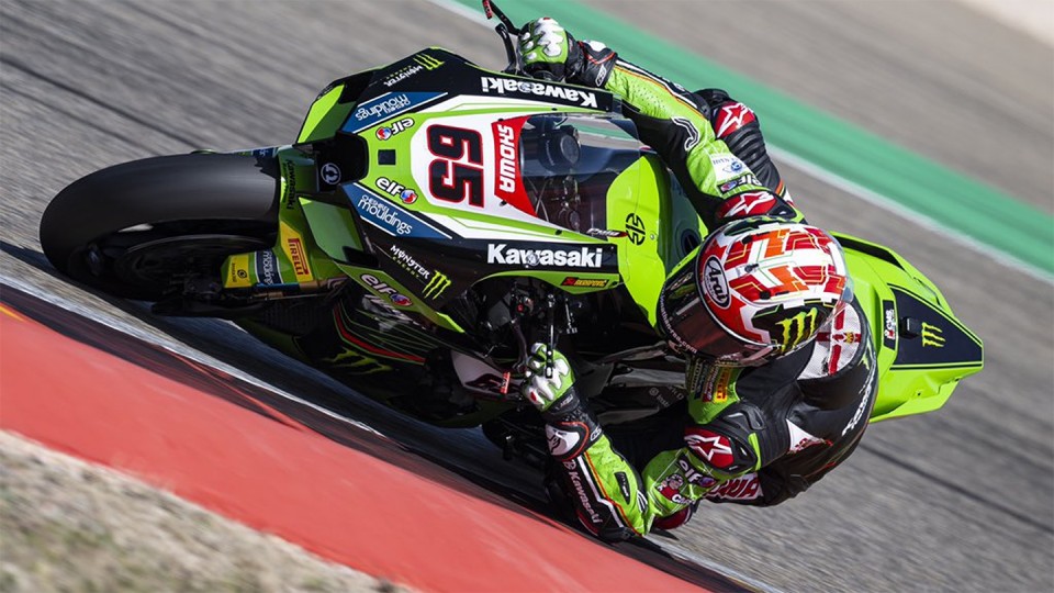 SBK: Rea e la Kawasaki chiudono in bellezza i test di Aragon