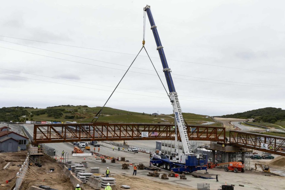 MotoAmerica: Laguna Seca prepares for MotoAmerica with new bridge and asphalt