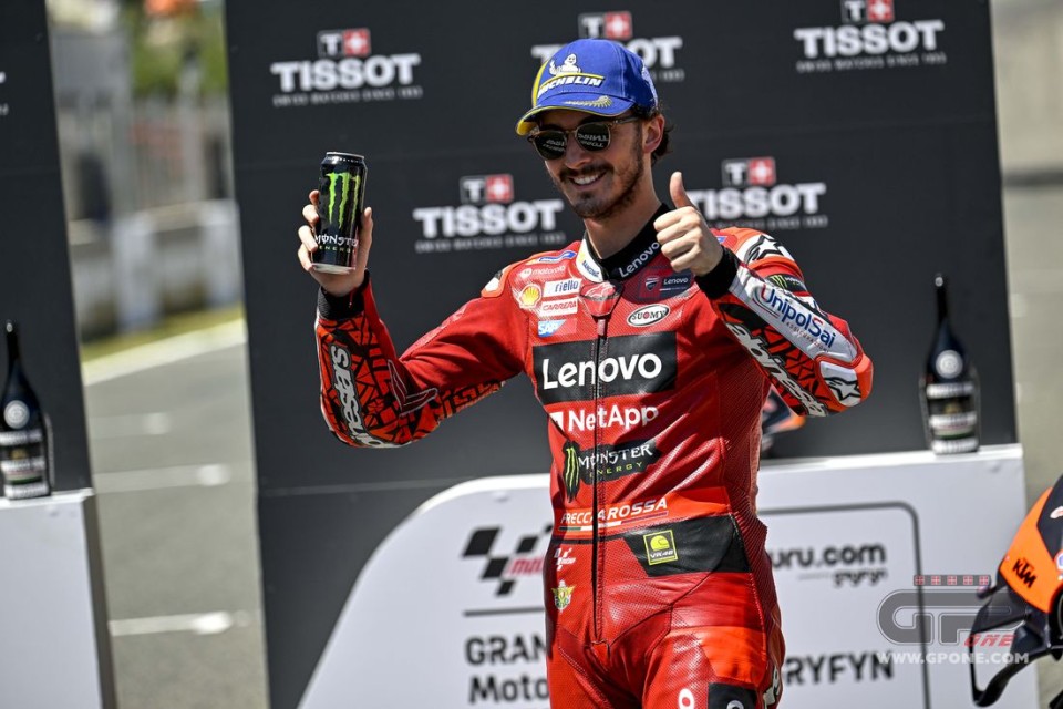 MotoGP: Bagnaia: "Bastianini mi manca, in questo GP mi avrebbe aiutato"