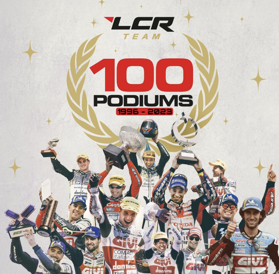 MotoGP: Lucio Cecchinello's LCR team celebrates 100th podium finish