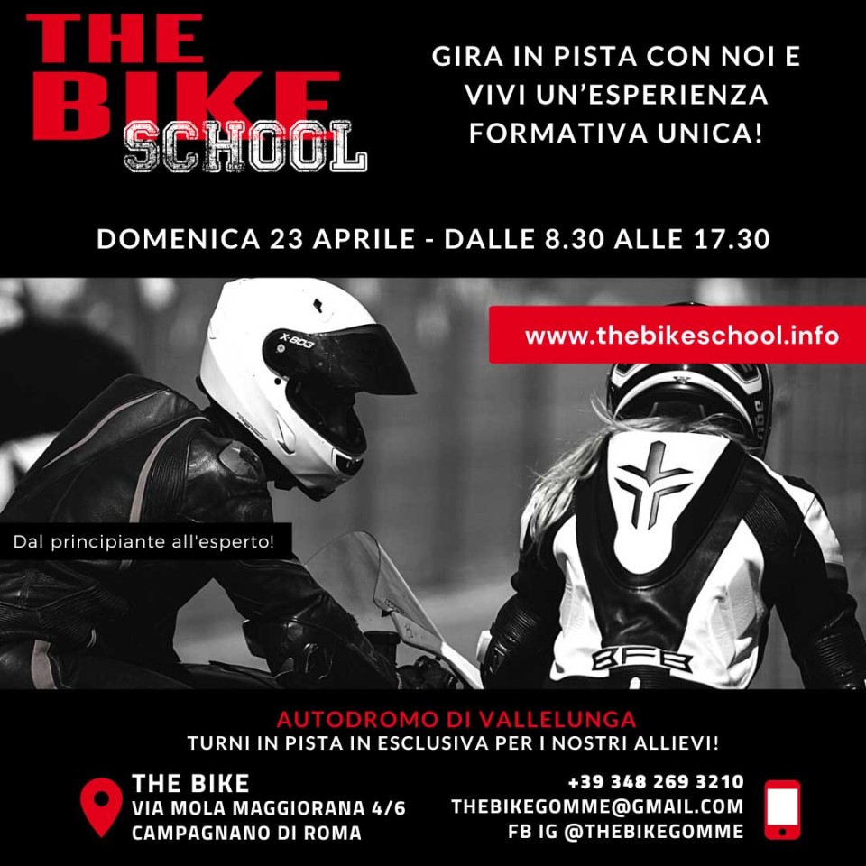 News: Partono i corsi di The Bike School a Vallelunga