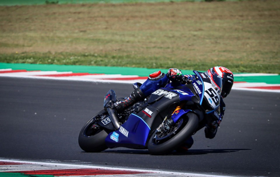 SBK: Misano: Niccolò Canepa e Yamaha concedono il bis nel National Trophy