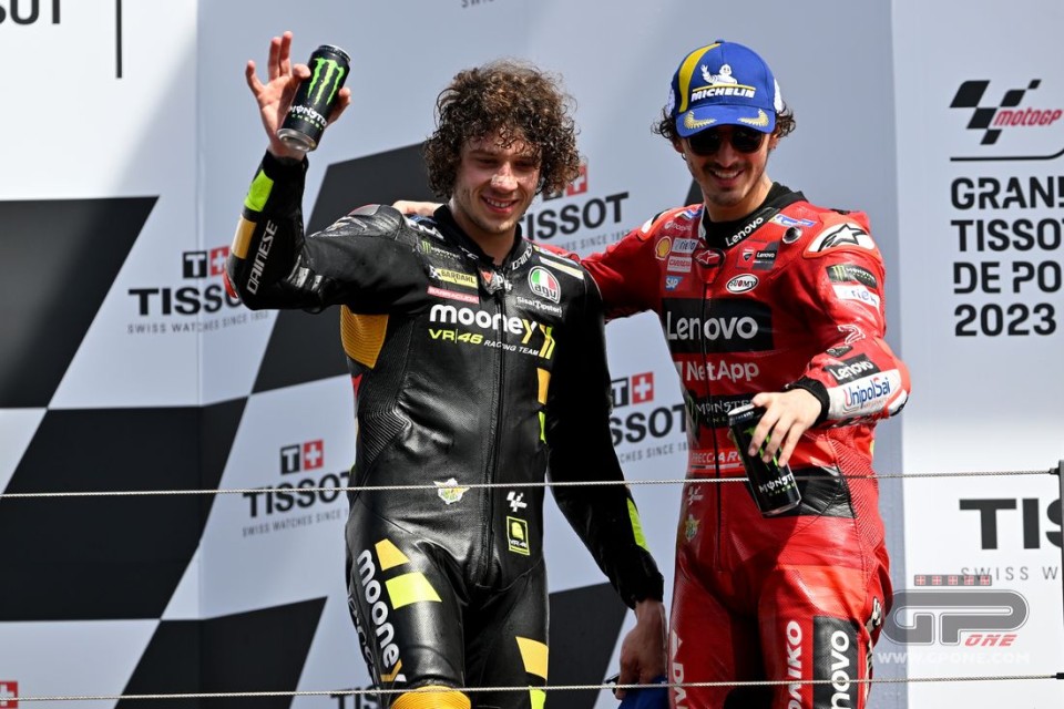 MotoGP: Bagnaia re della Sprint Race, ma Bezzecchi vince sulla lunga distanza