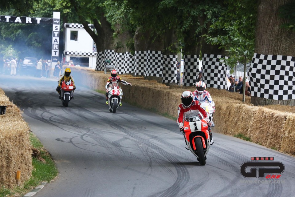 MotoGP: I miti del motociclismo a Goodwood dal 13 al 16 luglio