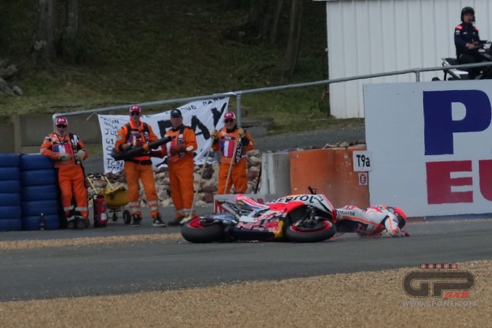 MotoGP: Marquez: “Il 99% dei piloti se la sarebbe presa comoda, io non sono così”