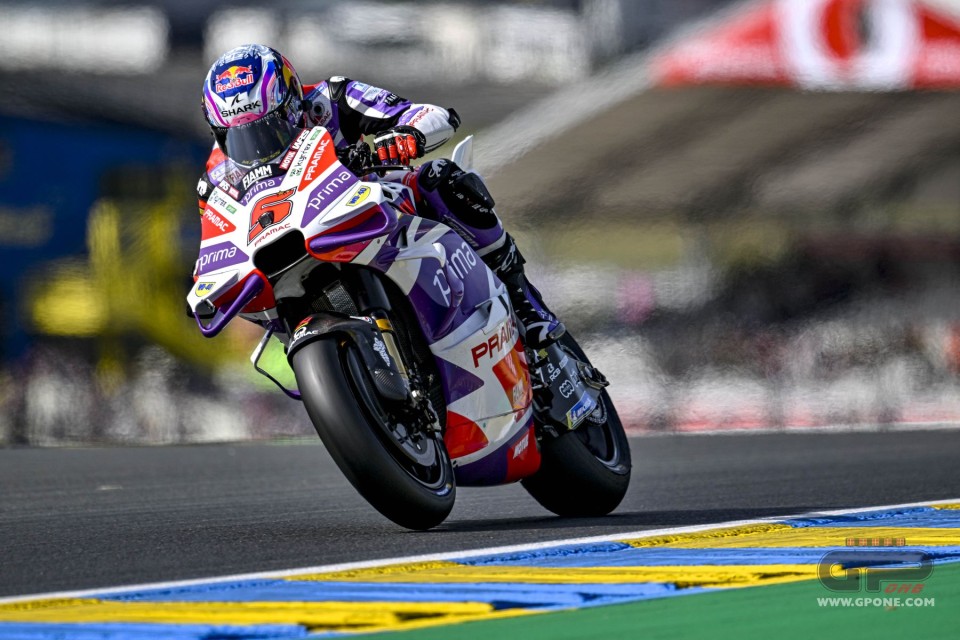 MotoGP: Zarco fa gli onori di casa nel Warm Up di Le Mans: Binder 2° su Marini