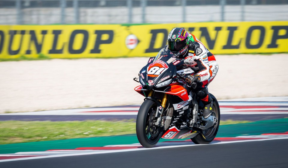 SBK: Tridente spuntato per Aprilia nel secondo atto del CIV Superbike 2023