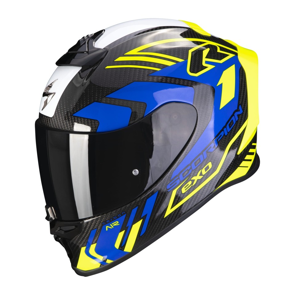 Moto - News: Scorpion Exo R1 Evo Carbon Air: con l'ultra-TCT Carbon, è il casco più sportivo