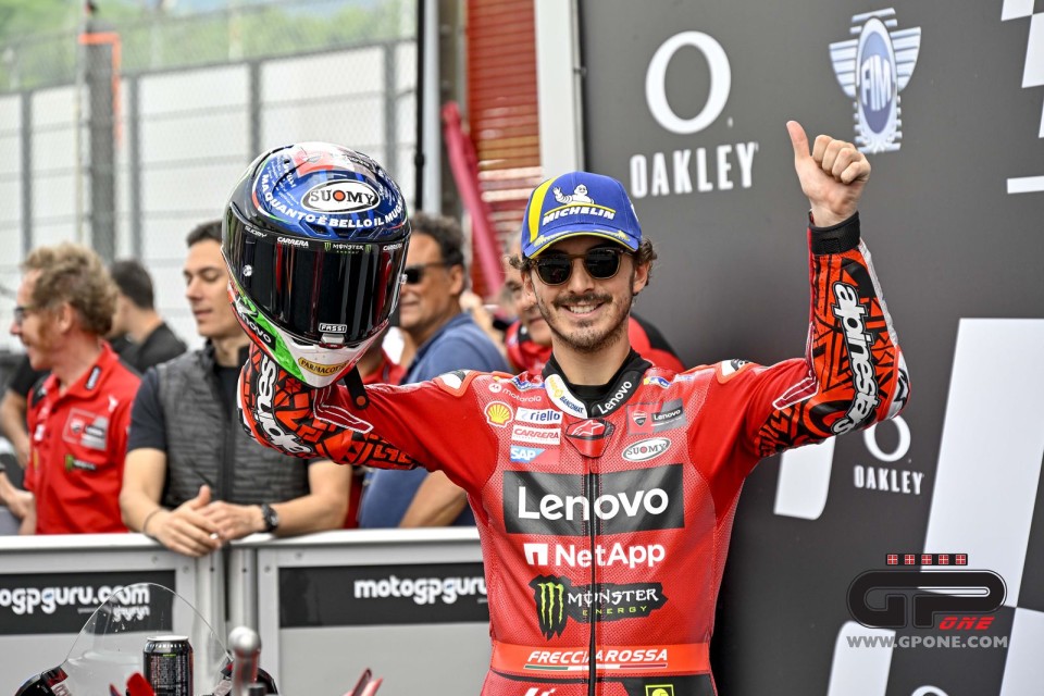 MotoGP: Bagnaia vince la Sprint Race del GP Mugello davanti a Bezzecchi e Martin