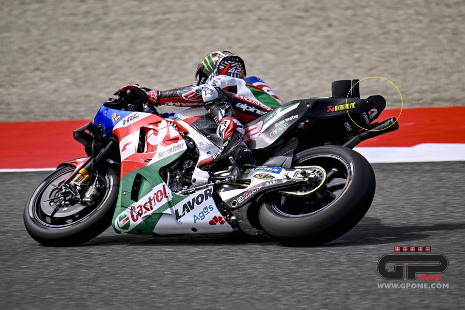 MotoGP: Honda-LCR Il Gurney flap in aiuto alle alette da Stegosauro sulla moto di Rins