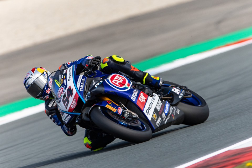 SBK: Toprak e la Yamaha infiammano la FP1 di Misano, 3° Bautista